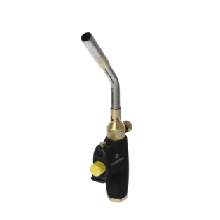 Turbo soldering unit with piezo ignition