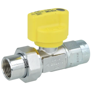 Gasanschlusskugelhahn 1/2" Durchgang mit TAE