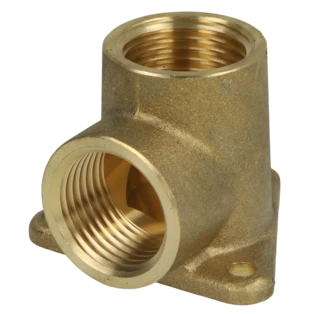 Pi&egrave;ce de raccord angulaire gaz liquide 1/2" pour prises de gaz