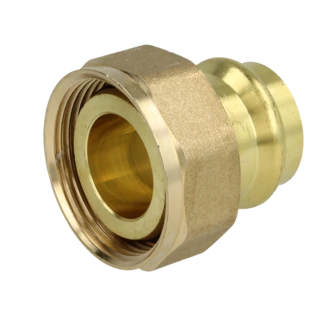 Gas connection fitting 1 3/8" x  28 mm