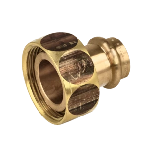 Gas-Anschlussverschraubung 1 3/8" x 22 mm