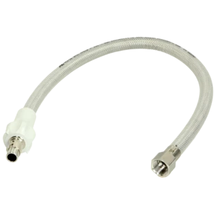 Safety allgas hose 500 mm 1/2" IT gas connection plug