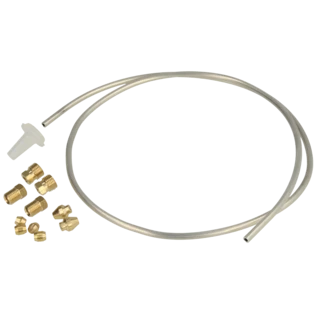 Set of pilot gas tubes