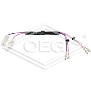 Adapter cable for gas fitting