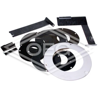 Set of orifice plates