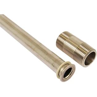 Inlet/outlet pipe stainless steel