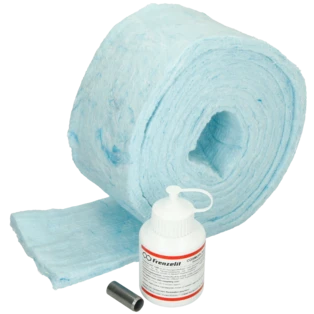 Protection thermique pour br&ucirc;leur &agrave; gaz rouleau 5 m