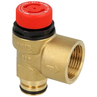 Valvola di sicurezza 3 bar fissabile con O-ring