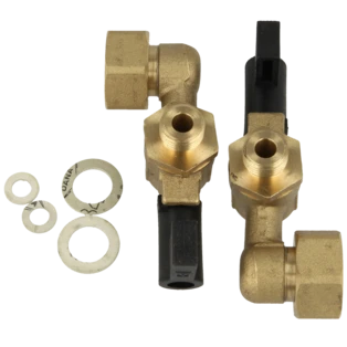 Jeu de robinets de fermeture