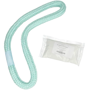 Sealing cord with adhesive