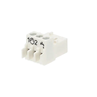 Morsetto rete a 3 poli bianco