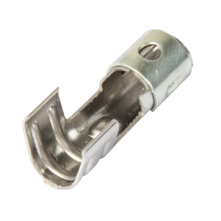 Ignition cable connector with 6 mm connection