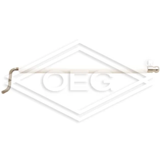 Electrode d'allumage droite