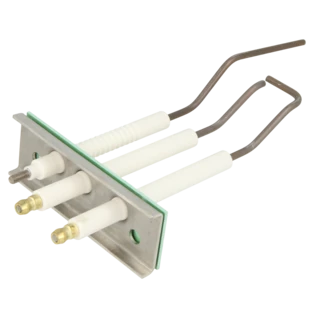 Electrode block with gasket
