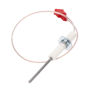 Ionisation electrode with cable and plug