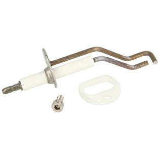 Elettrodo d'accension con guarnizione gas naturale