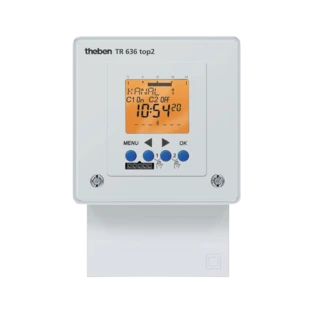 TR 636 top2 digital time switch 2-channel