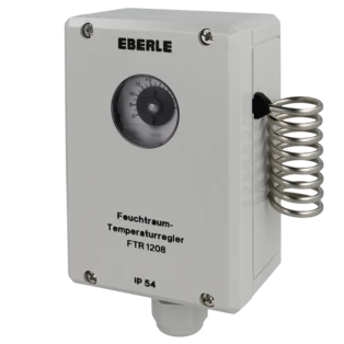 Eberle Raumtemperaturregler FTR1208 f&uuml;r Feuchtr&auml;ume