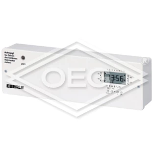 Eberle 6-Kanal-Klemmleiste EV-U 24 mit Schaltuhr