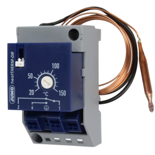 Thermostat f&uuml;r Hutschienenmontage 20 .. 150&deg;C