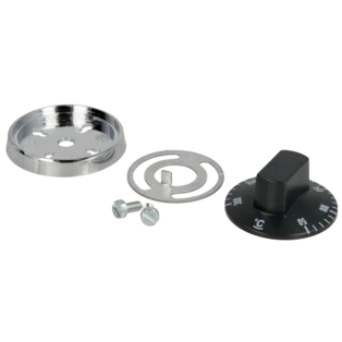 Adjuster knob for JUMO heat heatTHERM +50...+300&deg;C
