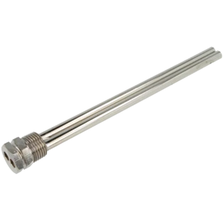 Doppel-Tauchh&uuml;lse 1/2" f&uuml;r 2 getrennte F&uuml;hlerrohre 200 mm