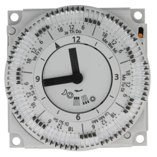 Schaltuhr Wochenprogramm f&uuml;r Heizungsregelung Landis &amp; Staefa
