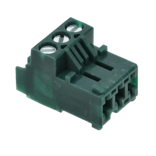 Anschlussklemme Ventil-/Mischermotor, gr&uuml;n, 3-polig