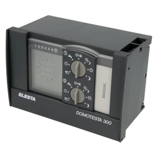 DOMOTESTA r&eacute;gulateur chauff.+&agrave; distance p. chaudi&egrave;re, 2 m&eacute;langeurs eau sanitaire