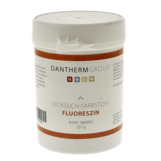 Drain tracer dye fluorescent