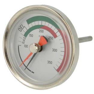 Rauchgastemperatur-Controller, 100 mm  F&uuml;hlerl&auml;nge, &Oslash; 80 mm