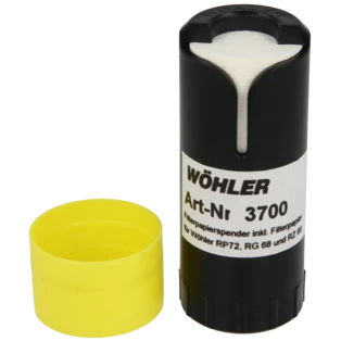 Filterpapierspender mit 300 Blatt Filterpapier rund f&uuml;r Ru&szlig;pr&uuml;fer