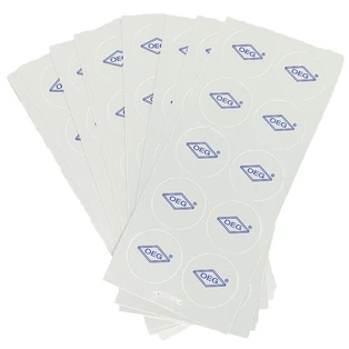 Pr&uuml;flochverschl&uuml;sse selbstklebend