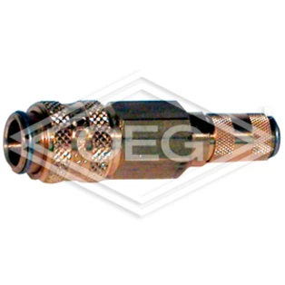 Dubbele snelkoppeling MINI/MAXI voor drukmeter