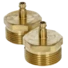 High-pressure plug set with adaptors