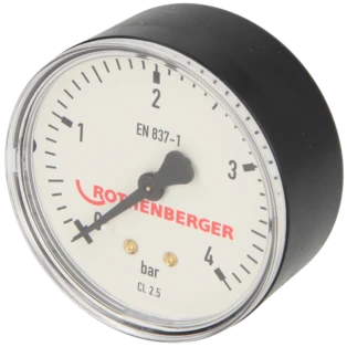 Manometer 1/4" f&uuml;r Gasleitungspr&uuml;fger&auml;t GW 150/4