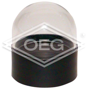 Glaskuppel f&uuml;r Kamerak&ouml;pfe &Oslash; 51 mm VIS 98/2000