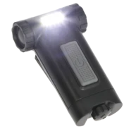 Clip torch with UV light and 80 lumens