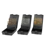 Terrax twist drill set for metalworking 57 pieces