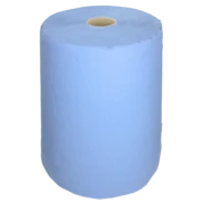 Paper tissue roll blue approx. 500 tear-offs 38 x 36 cm 3-ply