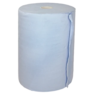 Paper tissue roll blue approx. 1,000 tear-offs 38 x 36 cm 2-ply