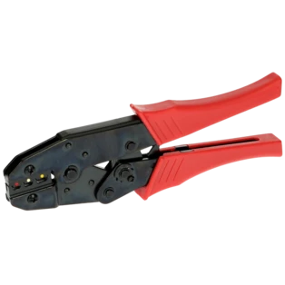 Crimping pliers for insulated cable connectors