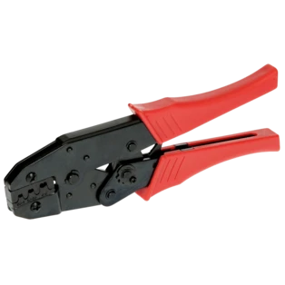 Pressing tongs for non-insulated cable connectors