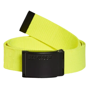 Riem geel met metalen gesp