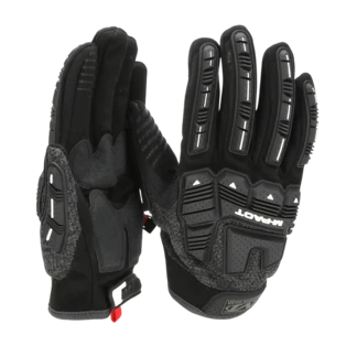 Water-repellent winter gloves with high impact protection