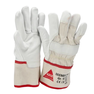 Snijbestendige werkhandschoenen van rundleer