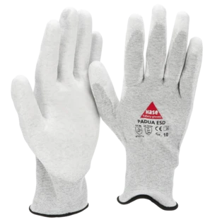 Guanti da lavoro antistatici con rivestimento in PU