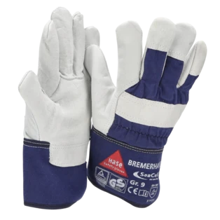 Guanti da lavoro con fibre anallergiche