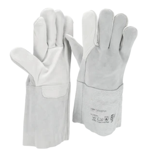 Lashandschoenen van robuust leer