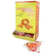 Hearing protection plugs 100 pairs in dispenser box
